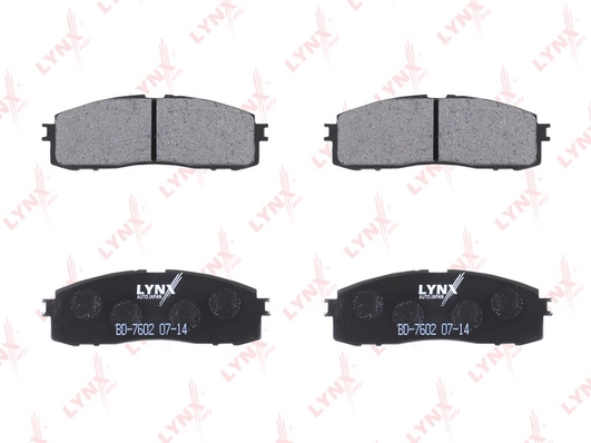 LYNXAUTO BD-7602 - Тормозные колодки 