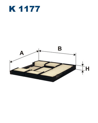 FILTRON K1177 - Салонный фильтр