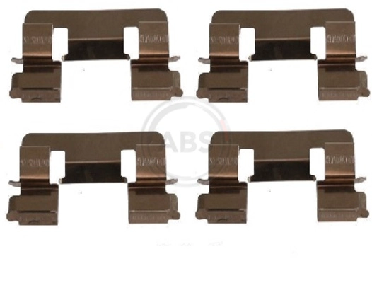 A.B.S. 1293Q - Ремкомплект тормозных колодок