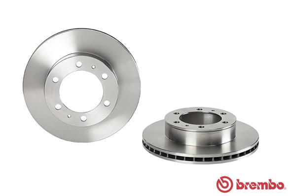 BREMBO 09.A634.10 - Тормозной диск PRIME LINE