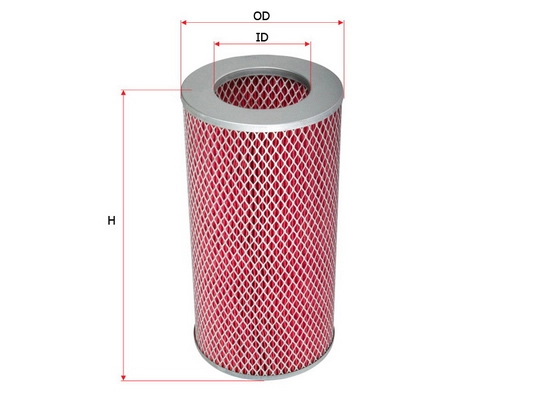 SAKURA AUTOMOTIVE A-1166 - Воздушный фильтр
