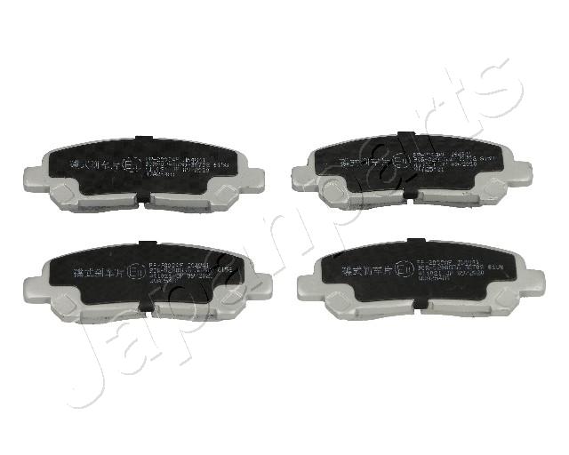 JAPANPARTS PP-2000AF - Тормозные колодки 
