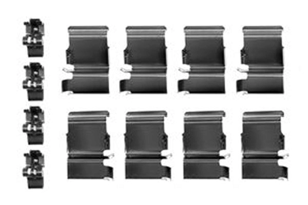 TRW PFK374 - Ремкомплект тормозных колодок