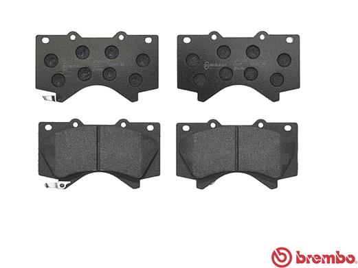 BREMBO P 83 107 - Комплект тормозных колодок, дисковый тормоз PRIME LINE