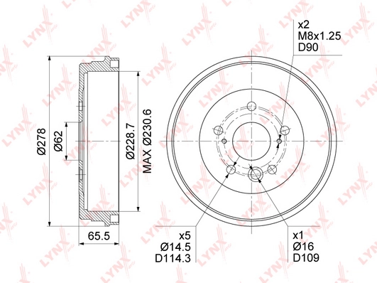 Тормозной барабан