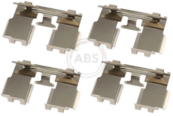 A.B.S. 1760Q - Ремкомплект тормозных колодок