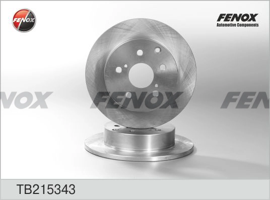 FENOX TB215343 - Тормозные диски