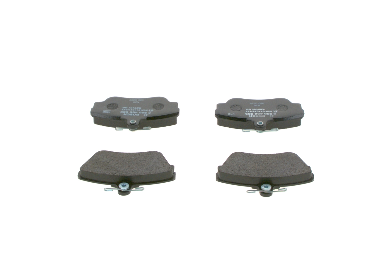 BOSCH 0 986 460 989 - Тормозные колодки 
