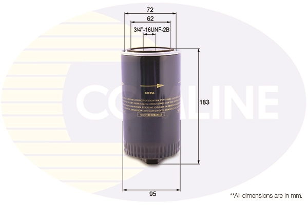 COMLINE EOF054 - Масляный фильтр