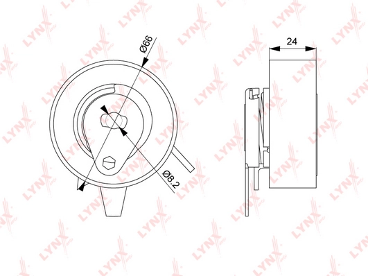 Натяжной ролик ГРМ