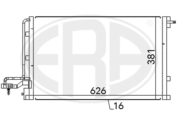Радиатор кондиционера