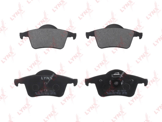 LYNXAUTO BD-7812 - Тормозные колодки 