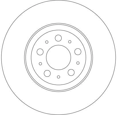 TRW DF4339 - Тормозные диски