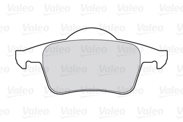 VALEO 301480 - Комплект тормозных колодок, дисковый тормоз FIRST