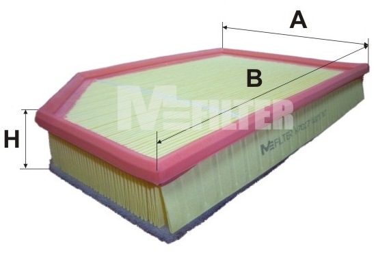 MFILTER K 7027 - Воздушный фильтр