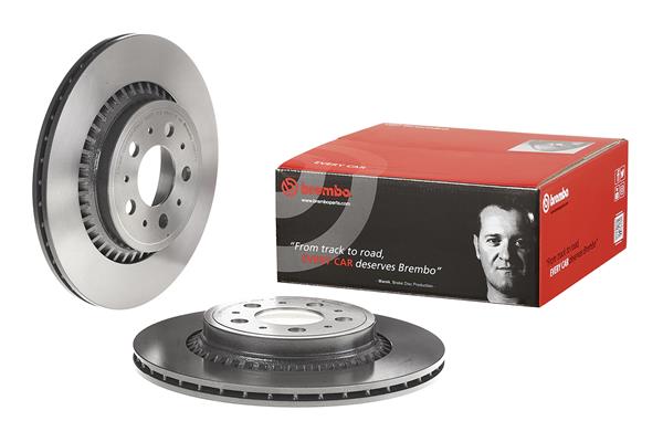 BREMBO 09.9827.11 - Тормозной диск PRIME LINE - UV Coated
