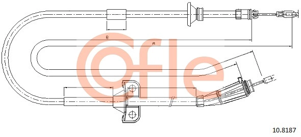 Трос ручника
