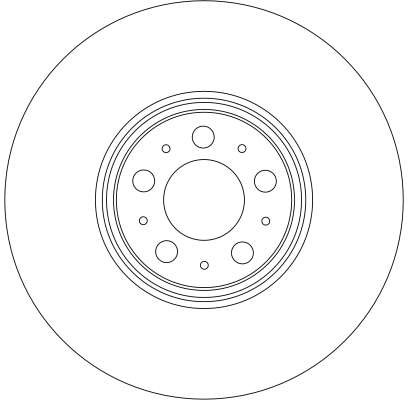 TRW DF4340S - Тормозные диски