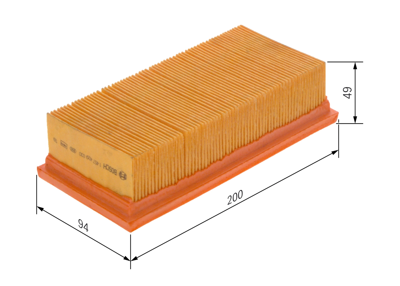 BOSCH 1 457 429 030 - Воздушный фильтр