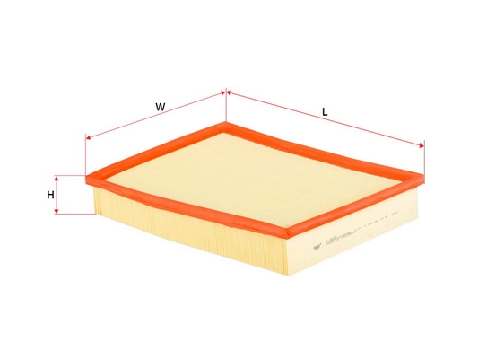 SAKURA AUTOMOTIVE A-2625 - Воздушный фильтр