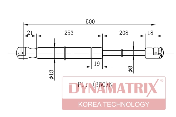 Амортизатор багажника