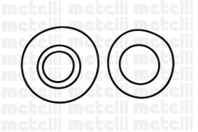 METELLI 24-1011 - Водяной насос - помпа