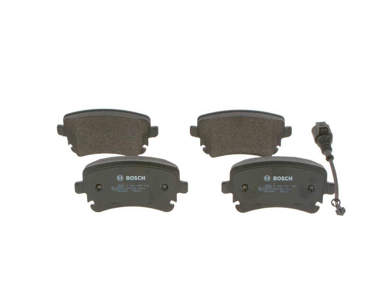 BOSCH 0 986 495 094 - Тормозные колодки 