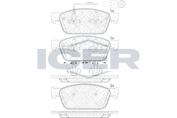 Тормозные колодки 