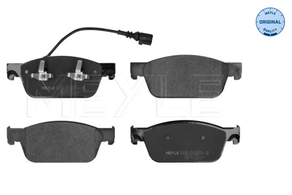 MEYLE 025 246 2318/W - Комплект тормозных колодок, дисковый тормоз MEYLE-ORIGINAL: True to OE.