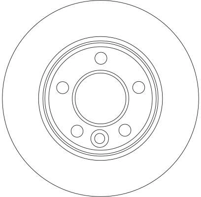 TRW DF4312 - Тормозные диски