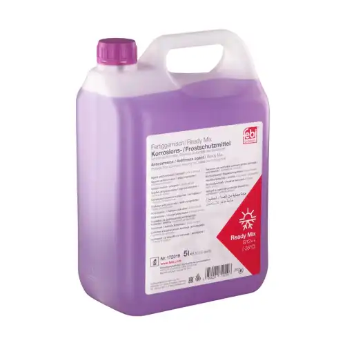 SWAG 33101135 - Антифриз 10л - G12++ (фиолетовый) готовый -35, соответствует VW TL 774-G, MB 325.5/325.6, MAN 324 Si-OAT, Deutz DQC CC-14, Scania TB 1451, JIS K 2234