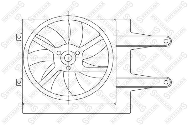 Вентилятор радиатора