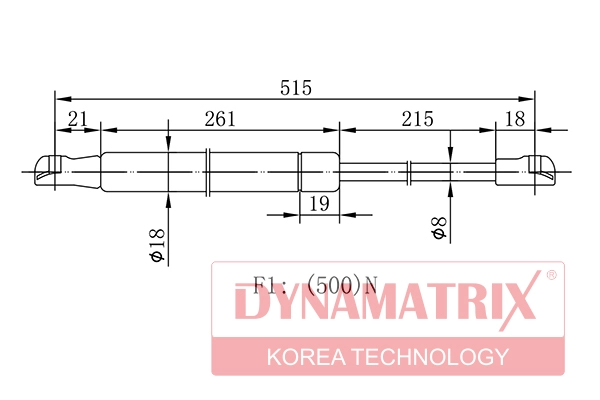 Амортизатор багажника