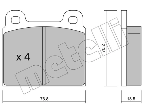 Тормозные колодки 