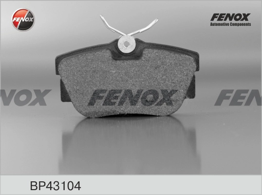 FENOX BP43104 - Тормозные колодки 