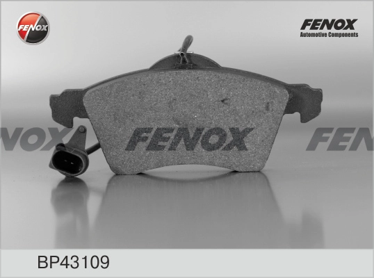 FENOX BP43109 - Тормозные колодки 