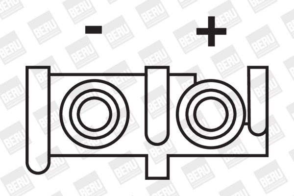 BERU ZS276 - Катушка зажигания