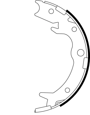 TEXTAR 91062800 - Барабанные колодки