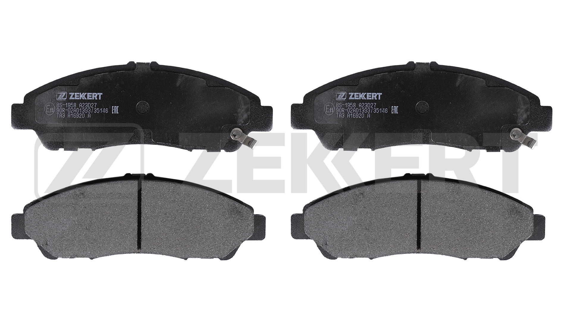 ZEKKERT BS-1958 - Тормозные колодки 