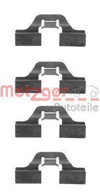 METZGER 109-1211 - Комплектующие, колодки дискового тормоза GREENPARTS