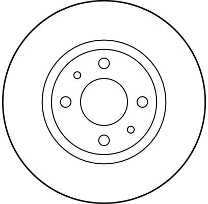 TRW DF1747 - Тормозные диски
