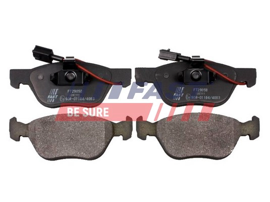 FAST FT29058 - Тормозные колодки 