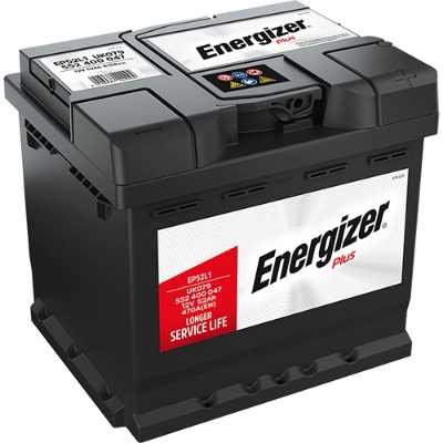 Стартерная аккумуляторная батарея Energizer Plus