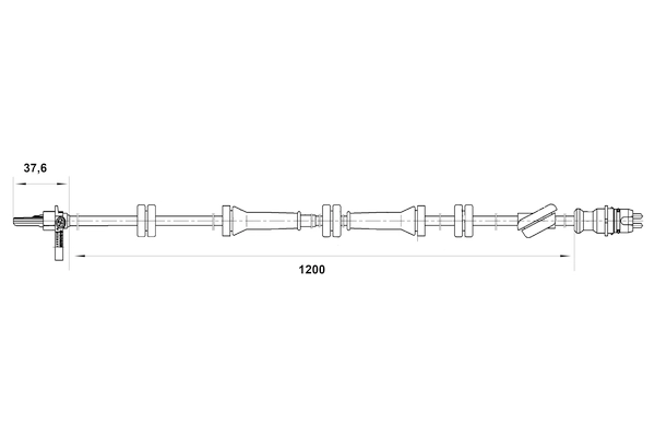 BOSCH 0 265 007 089 - Датчик АБС (ABS)