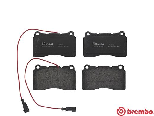 BREMBO P 23 098 - Комплект тормозных колодок, дисковый тормоз PRIME LINE