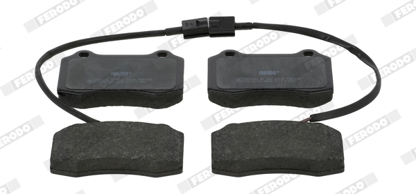 FERODO FDB1508 - Комплект тормозных колодок, дисковый тормоз PREMIER ECO FRICTION