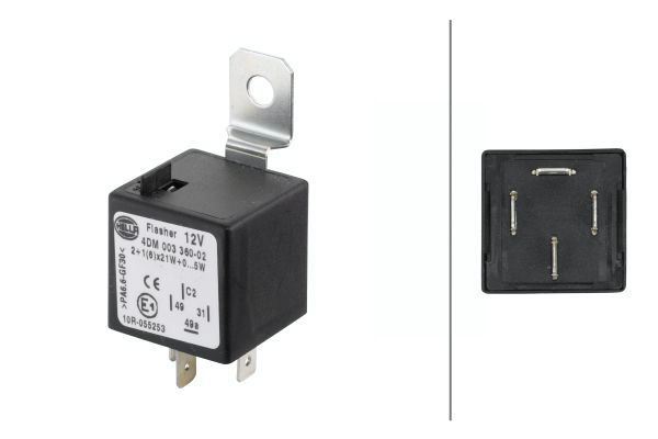 HELLA 4DM 003 360-021 - Реле поворотов