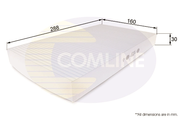COMLINE EKF120 - Салонный фильтр