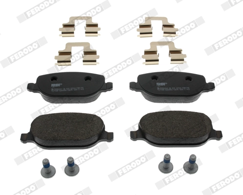 FERODO FDB1796 - Комплект тормозных колодок, дисковый тормоз PREMIER ECO FRICTION