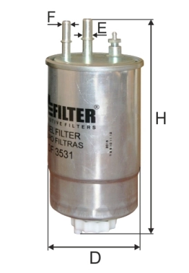 MFILTER DF 3531 - Топливный фильтр